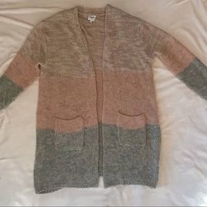 Multi colored cardigan